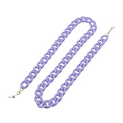 Chain link glasses/mask holder